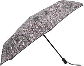 img 3 attached to 🌂 Vera Bradley Stained Medallion Umbrella for Women's Handbags & Wallets
