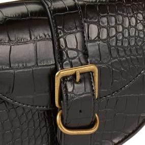 img 2 attached to Drop Womens Helen Saddle Crossbody Women's Handbags & Wallets