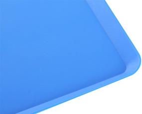img 2 attached to 🐝 HONEY CARE Large Silicone Pad Holder for All-Absorb, 23.5"x23.5", Blue (A10)