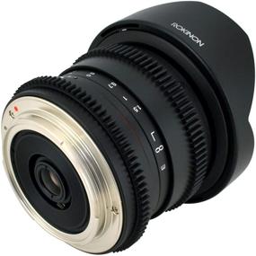 img 1 attached to Rokinon RKHD8MV-C HD 8mm t/3.8 Fisheye Fixed Lens for Canon - De-clicked Aperture, Removable Hood, and Wide-Angle Capability