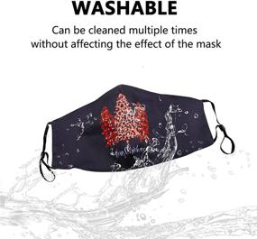 img 1 attached to ASOONYUM Christmas Face Mask Black Outdoor Recreation in Climbing