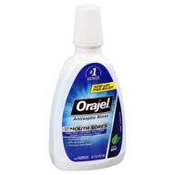 orajel antiseptic mouth sore rinse logo