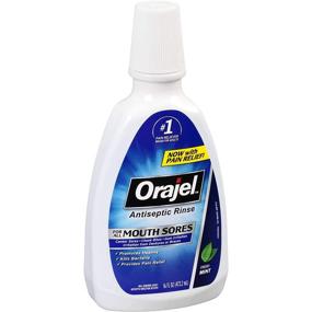 img 1 attached to Orajel Antiseptic Mouth Sore Rinse