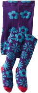 🌸 charming flurry flower tights for little girls by jefferies socks logo
