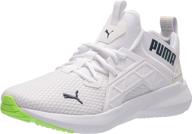 puma mens softride running black men's shoes for athletic logo