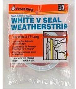 img 3 attached to ❄️ Frost King M13WH Weather Strip: 17 Feet of Superior Weathersealing