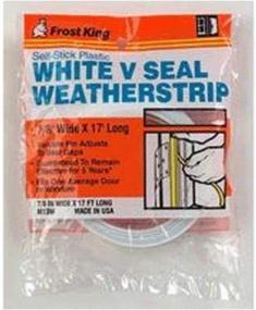 img 2 attached to ❄️ Frost King M13WH Weather Strip: 17 Feet of Superior Weathersealing