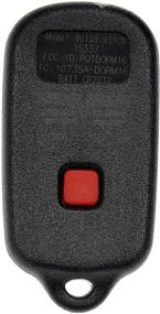 img 1 attached to 🔑 Dorman 99138 Keyless Entry Remote for Toyota Models - 3 Buttons - Compatible with Select Toyota Vehicles