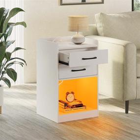 img 2 attached to Ящики для зарядной станции Seventable Nightstand