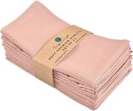 🔝 superior absorbency and quality: washable premium napkins logo