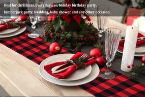 img 2 attached to 🎉 Senneny Christmas Reversible Birthday Decoration: Festive and Versatile Party Décor