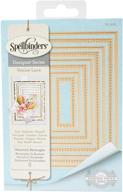 🔥 enhance your crafts with spellbinders nest abilities hemstitch rectangles etched/wafer thin dies logo