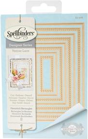 img 4 attached to 🔥 Enhance Your Crafts with Spellbinders Nest Abilities Hemstitch Rectangles Etched/Wafer Thin Dies