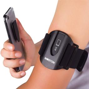 img 4 attached to MOSTON Running Armband Slip Lock Cycling