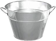 🍾 silver party metal bucket by grasslands road - 1 piece логотип