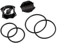 lezyne bicycle gps o-ring mounting kit: secure your cycling gps with x-lock composite bracket and rubber shim logo