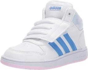 img 4 attached to 👟 Кроссовки Adidas Hoops Mid 2.0: Стильная детская обувь для спортивного комфорта, унисекс.