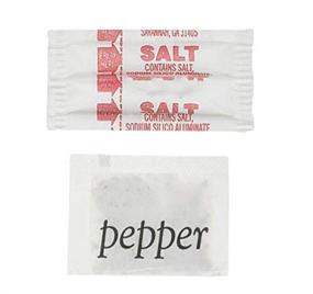 img 3 attached to 🧂 Convenient Pack of 1,000 Perfectware Salt and Pepper Packets - 500 Each