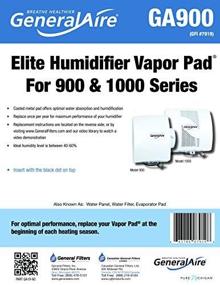 img 1 attached to 🌬️ GeneralAire GA900 Humidifier Water Filter: Optimized for GeneralAire 900 & 1000 Humidifiers