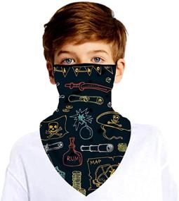 img 3 attached to 🧣 Outdoor Cold Weather Accessories: Gaiter Children Balaclava Bandana for Boys