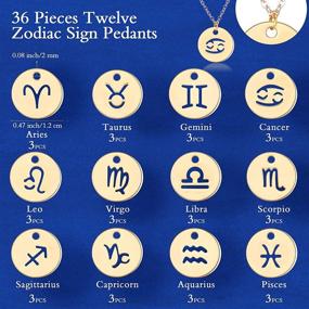 img 3 attached to Yinkin Astrology Horoscope Ожерелья Браслеты
