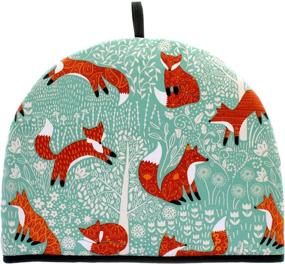 img 3 attached to 🦊 Идеальный чайный нагреватель: Ulster Weavers Foraging Fox Cosy в многокрасочном исполнении.