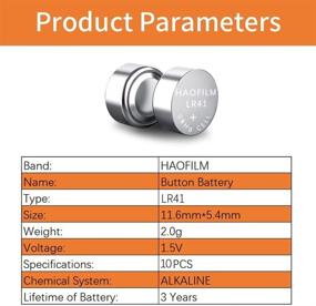 img 3 attached to HAOFILM Premium Alkaline Battery Batteries