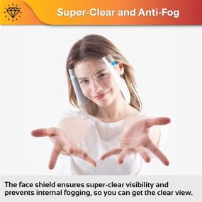 img 3 attached to STOZBOX Super Clear Ultra Light Face_Shield Ergonomically