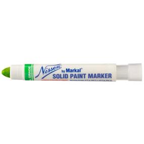 img 3 attached to 🔍 Highly Visible Green Nissen by Markal 28775 Solid Paint Marker - Sturdy and Effective