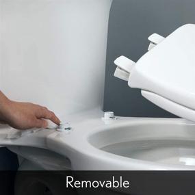 img 1 attached to 🚽Эффективный пластиковый туалетный сиденье Bemis 730SLEC продукция для поддержания чистоты и санитарии