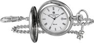 charles hubert paris stainless quartz pocket men's watches for pocket watches logo