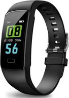 🏃 advanced fitness tracker for kids age 5-16 | pedometer, heart rate monitor, sleep monitor | ip68 waterproof activity watch for boys and girls | run, bike, swim sports modes | step counter логотип