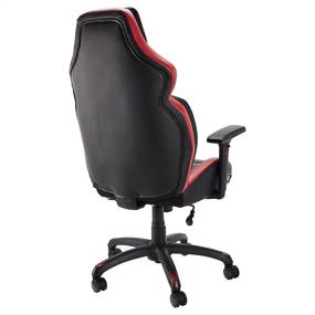 img 1 attached to 🎮 Enhance Your Gaming Experience with the Amazon Basics Ergonomic Gaming Chair - Red