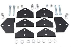 img 1 attached to 🔧 Full Lifter Rise Mount Brackets - 2 inch Suspension Lift Kits for UTV/ATV 2008-2014 Polaris RZR 800 EFI by Dasen