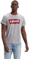 large heather levis batwing t-shirt logo