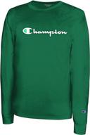 champion men's classic black graphic jersey - clothing and shirts logo
