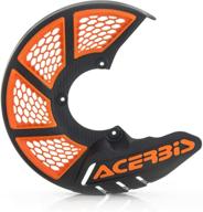 acerbis x brake vented front orange logo