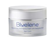 💙 bluelene anti-aging night cream: advanced face cream with methylene blue (30 ml) logo