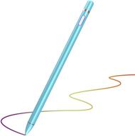 🖊️ blue stylus pens for iphone ipad pro air mini and other tablets - fine point stylist pen pencil for touch screens logo