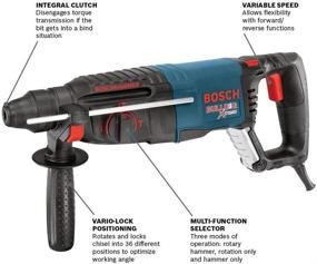 img 3 attached to 🔨 Bosch 11255VSR SDS Plus BULLDOG Xtreme Rotary Hammer Drill