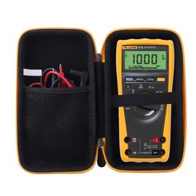 img 4 attached to 🔒 Durable Aenllosi Hard Case for Fluke 179 ESFP/77-IV Digital Multimeter - Protection and Portability Guaranteed