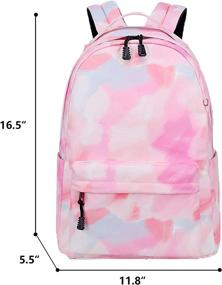 img 3 attached to FITMYFAVO Lightweight Waterproof Backpack with Smart Compartments: Organize Your Essentials Hassle-Free!