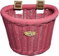 🚲 nantucket bicycle basket co. children's d-shape basket from the buoy & gull collection logo