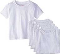 hanes boys' ultimate comfortsoft crew 5-pack: unbeatable comfort for active boys logo