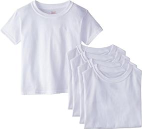 img 1 attached to Hanes Boys' Ultimate Comfortsoft Crew 5-Pack: Unbeatable Comfort for Active Boys