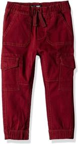 img 2 attached to LEE Boys Jogger Pant Tawny Boys' Clothing
