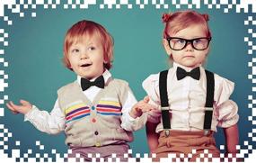 img 1 attached to 👶 Adorable Kids Suspenders Set with Bow Tie for Babies & Toddlers by Bow Tie House