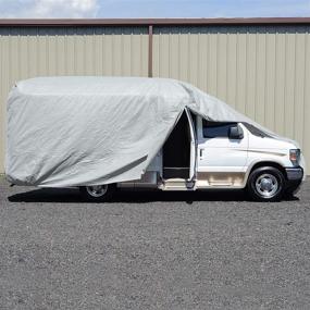 img 2 attached to 🏕️ Budge Premier Class B RV Cover: Protect Your Slim Class B RV up to 21' 6" Long (Gray, Polypropylene) - RVRP-22