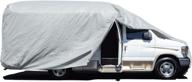 🏕️ budge premier class b rv cover: protect your slim class b rv up to 21' 6" long (gray, polypropylene) - rvrp-22 logo