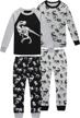 dinosaurs pajamas christmas children jammies boys' clothing via sleepwear & robes logo